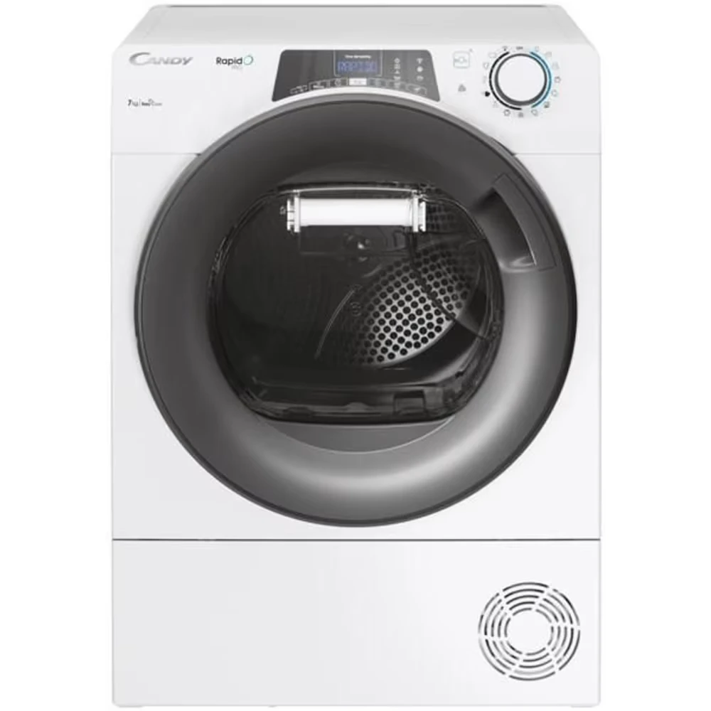 Candy RapidO Pro RP4 H7A2TRE-S – najlepsze suszarki slim do ubrań