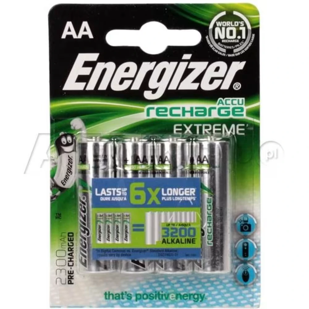 Energizer Extreme AA (4 szt.) – najlepsze akumulatorki AA