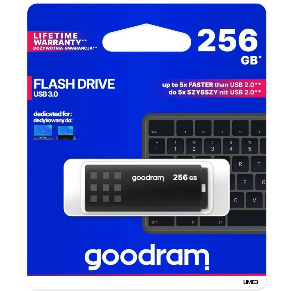 GoodRam UME3 256GB – najlepsze pendrive'y 256gb