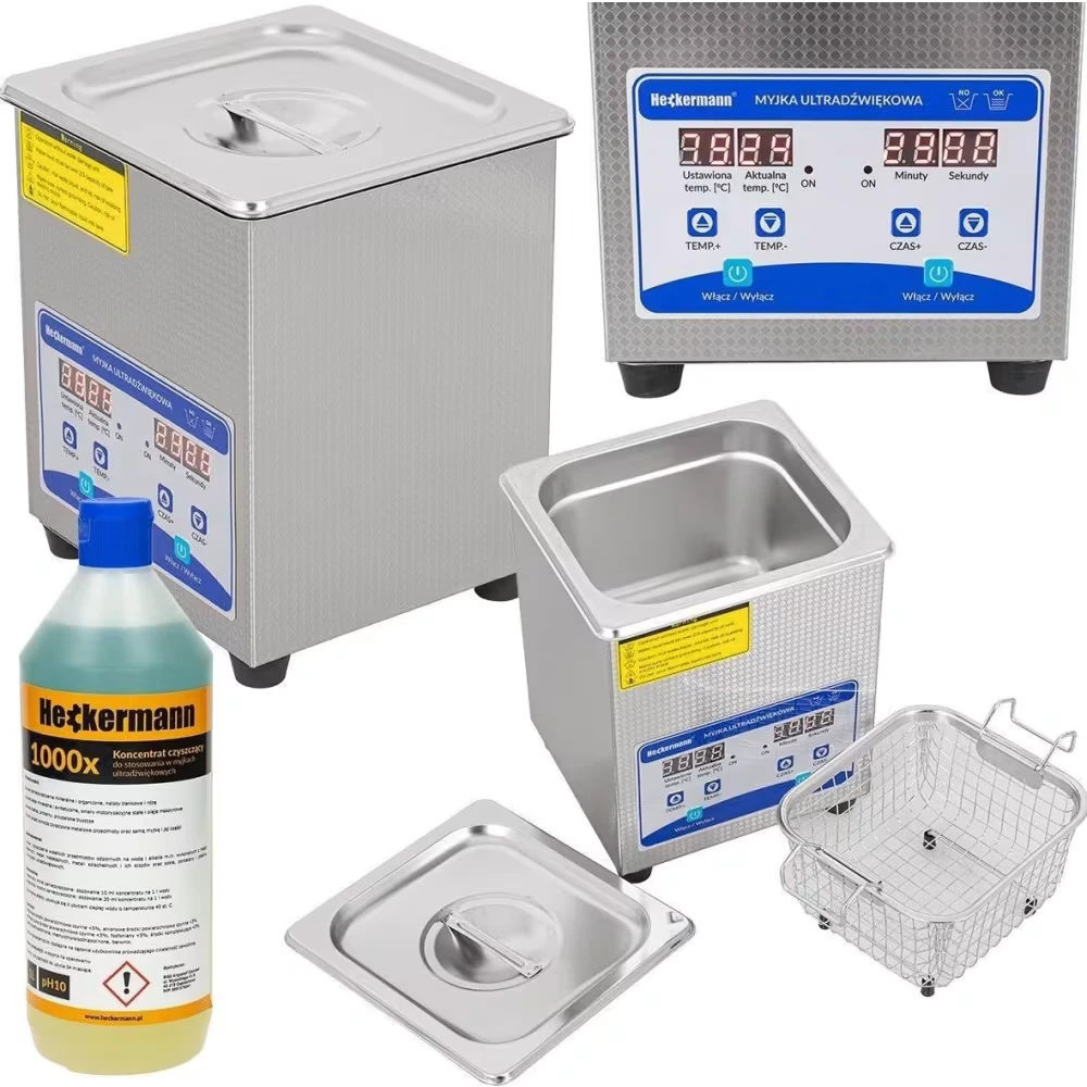 Heckermann JP-010S 2L – najlepsze myjki ultradźwiękowe