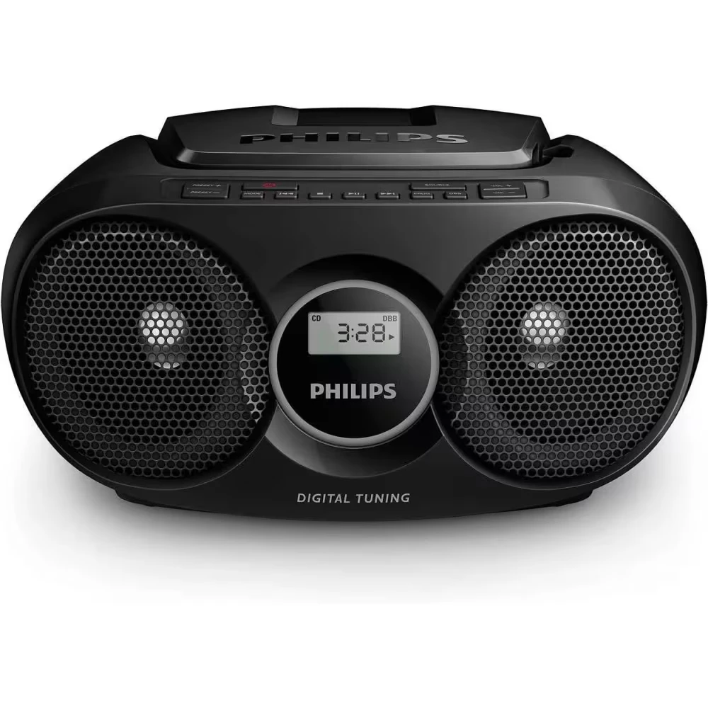 PHILIPS AZ215B Czarny – najlepsze radioodtwarzacze fm