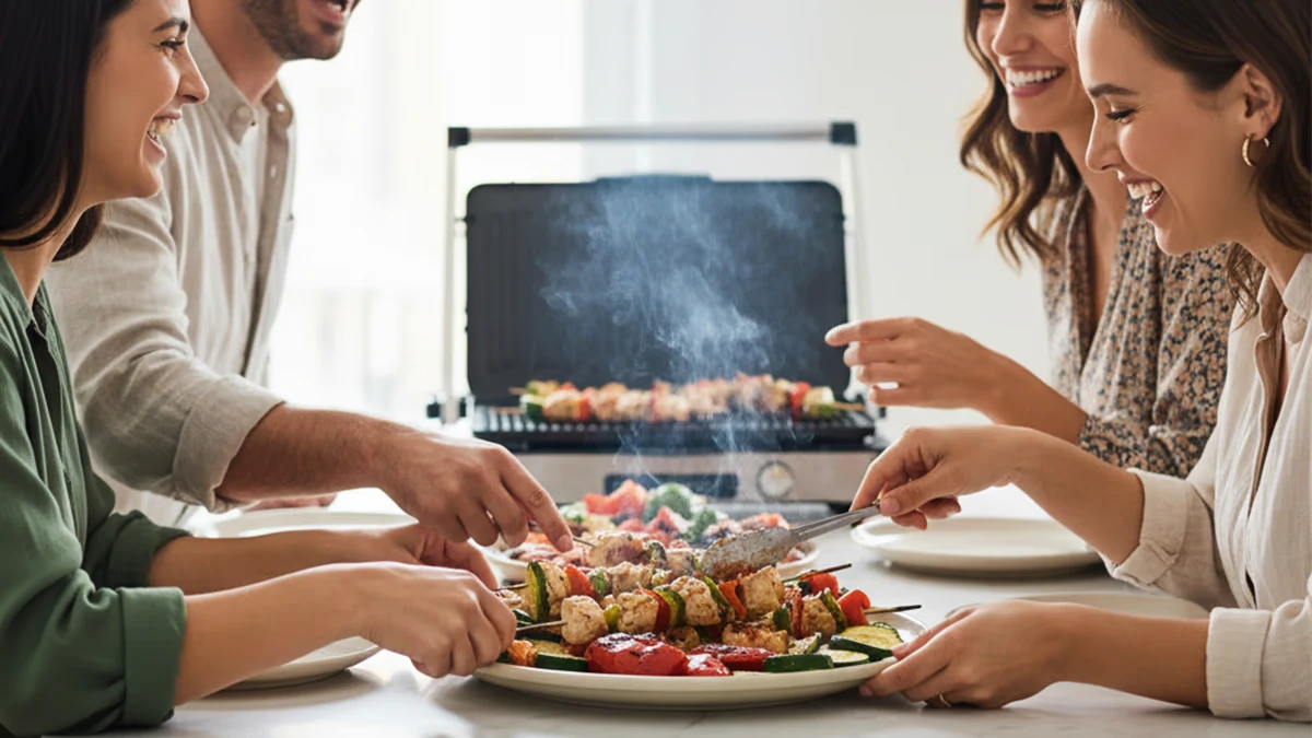 Okładka rankingu: Jaki grill elektryczny wybrać do domu i na balkon? Ranking TOP 5 na 2026 - Hity Zakupowe 2026