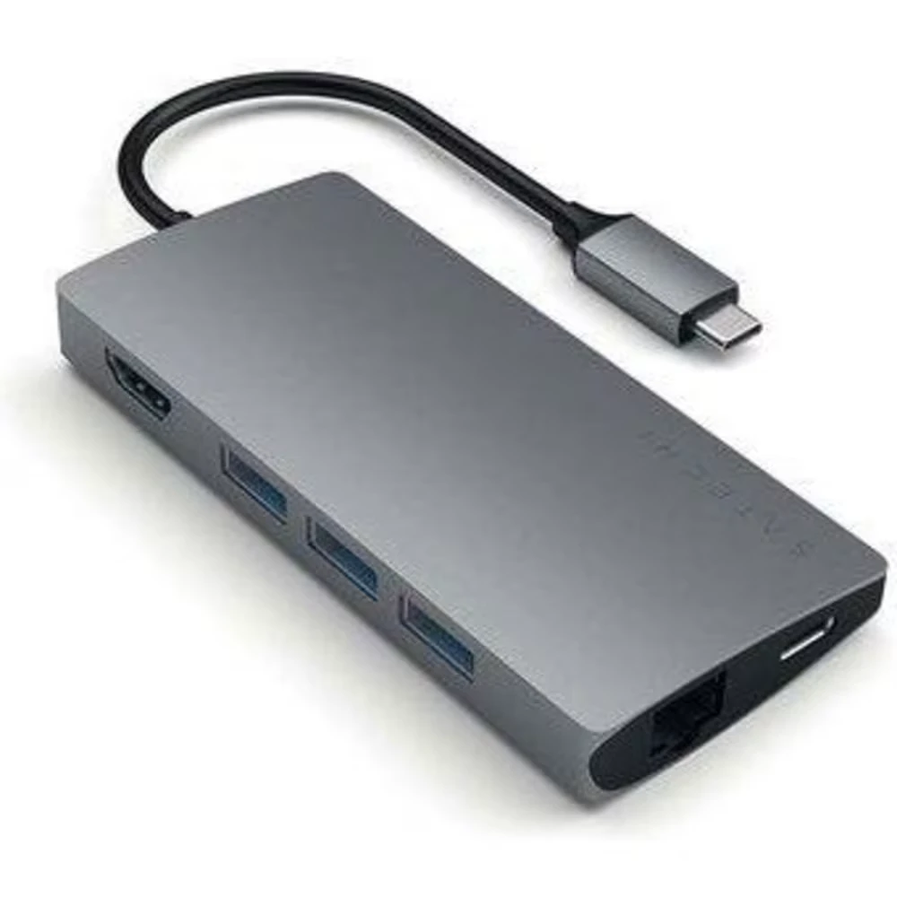 Satechi Type-C Multi-Port Adapter 4K with Ethernet V2 – najlepsze huby USB i rozdzielacze