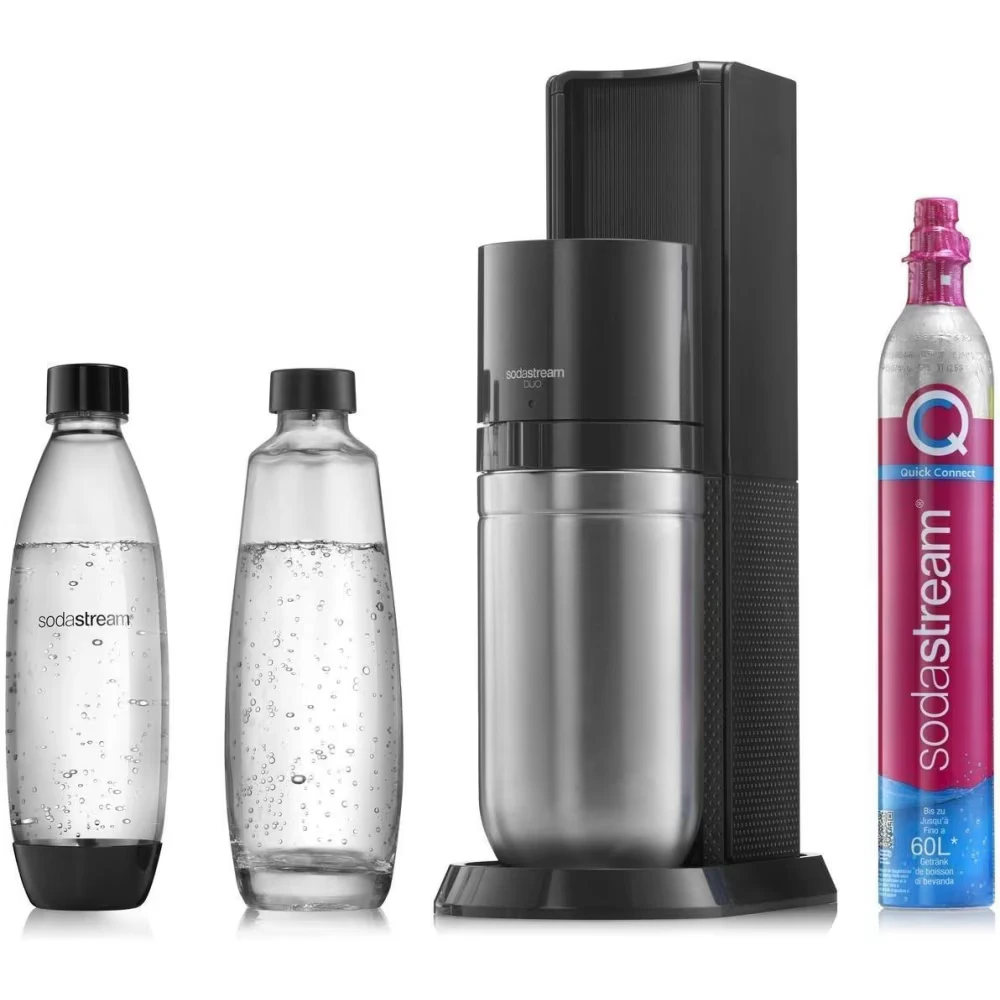 SodaStream Duo Czarny – najlepsze saturatory do wody