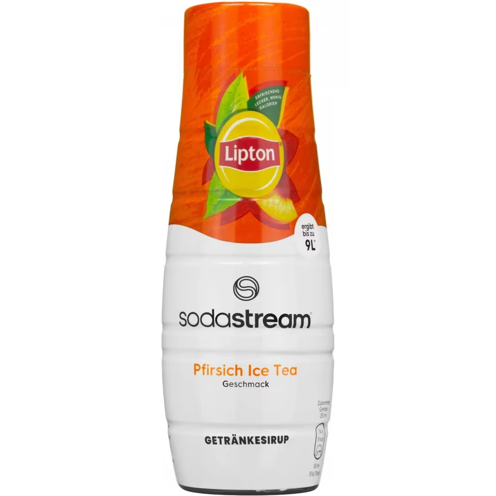 SodaStream Syrop Lipton Ice Tea Peach 440 ml – najlepsze syropy do saturatorów