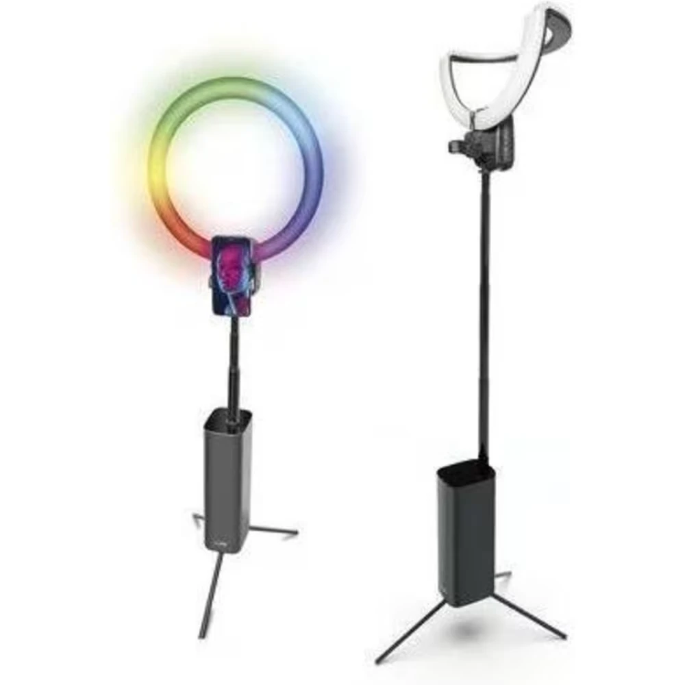 XLINE Lampa pierścieniowa RGB do smartfona składana SF800 selfie – najlepsze lampy pierścieniowe