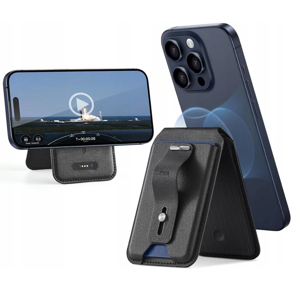 ESR HaloLock Geo Wallet Stand – najlepsze portfele MagSafe