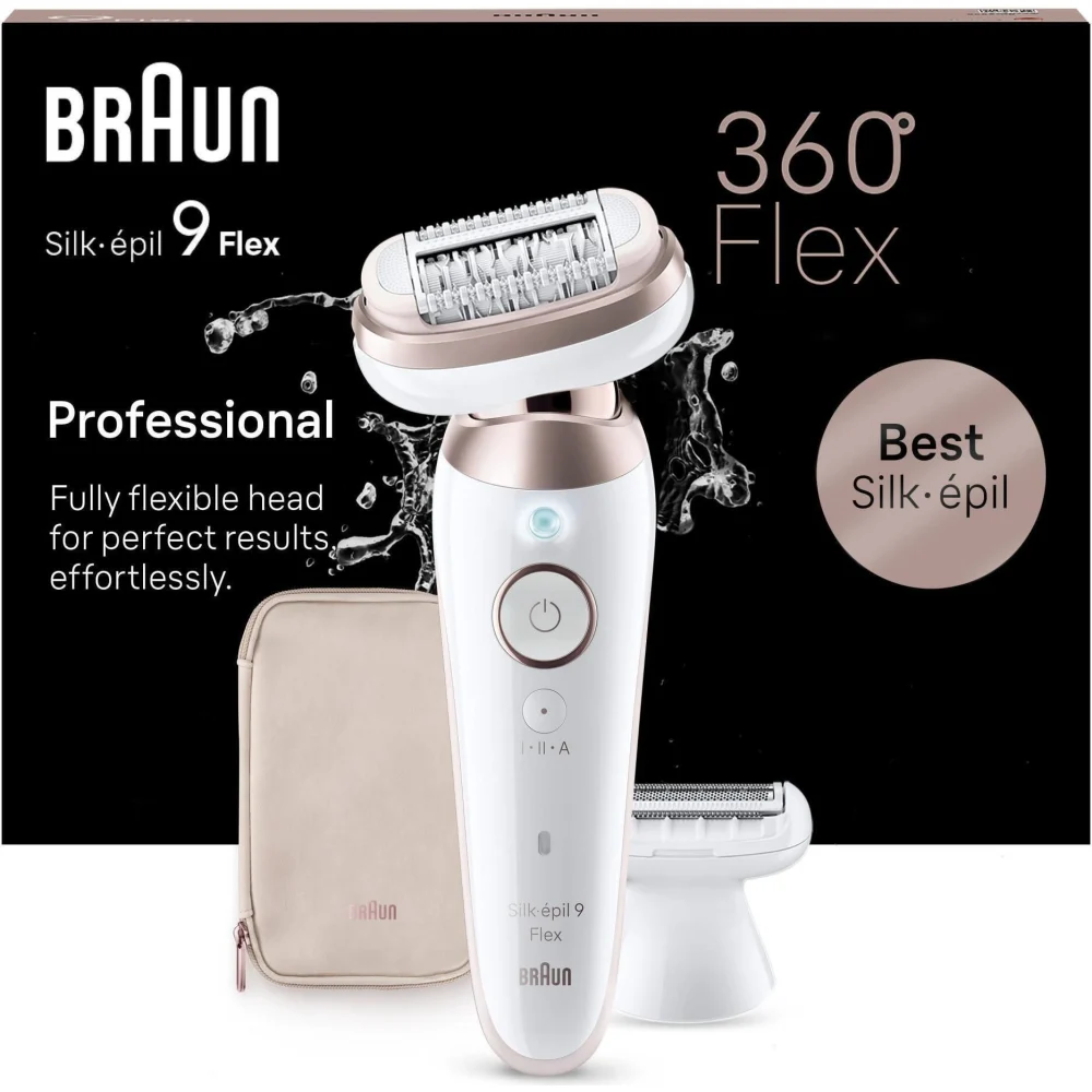 Braun Silk-epil 9 Flex 9-030 3D – najlepsze depilatory dla kobiet