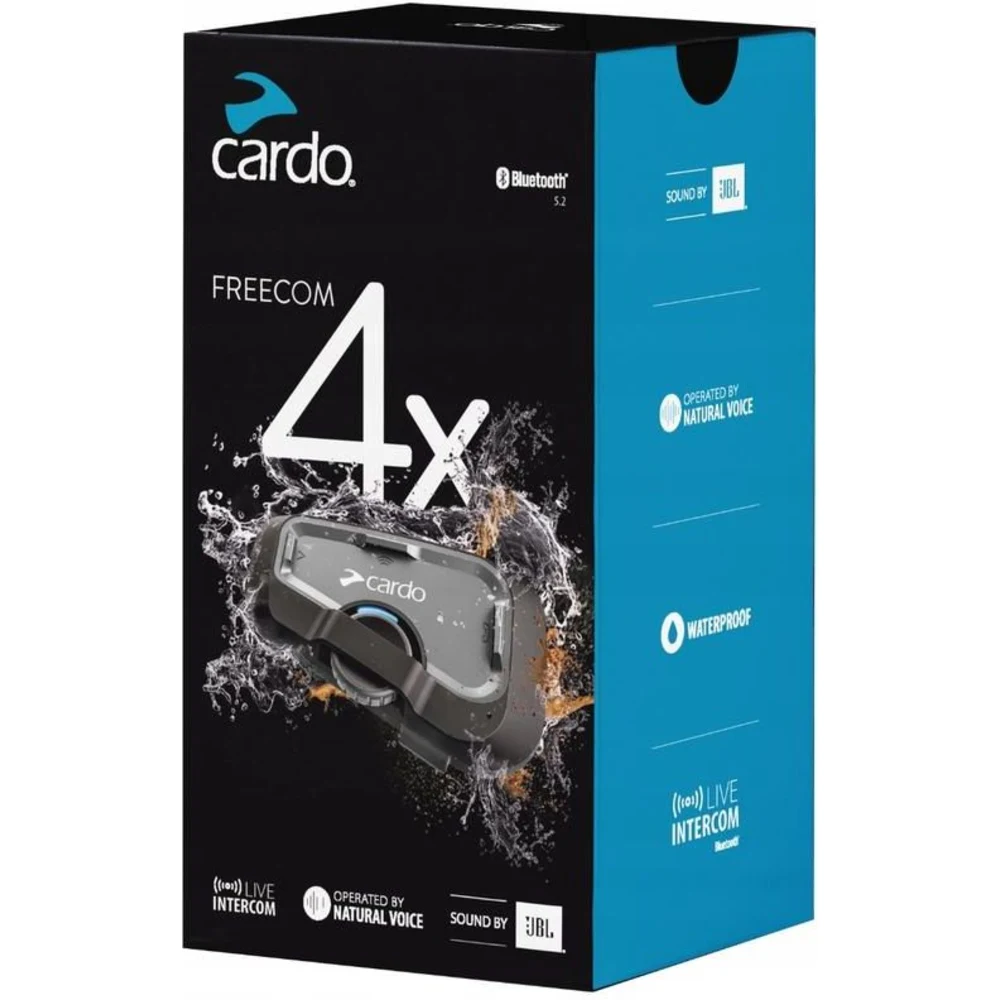 Cardo Freecom 4X Single – najlepsze interkomy motocyklowe