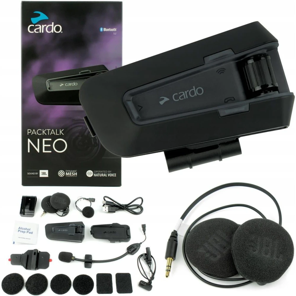 Cardo Packtalk Neo Solo – najlepsze interkomy motocyklowe