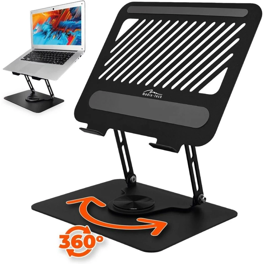 MEDIA-TECH Roto MT2662 Obrotowa – najlepsze podstawki pod laptopy