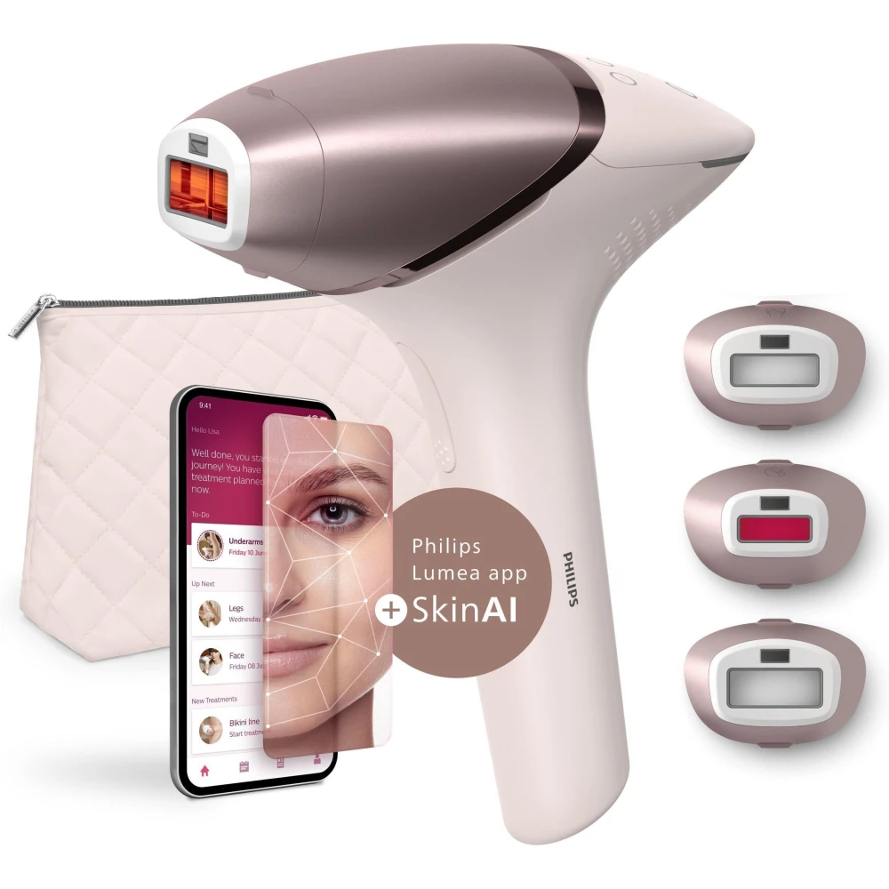 Philips Lumea 9900 SkinAI BRI977/00 – najlepsze depilatory dla kobiet