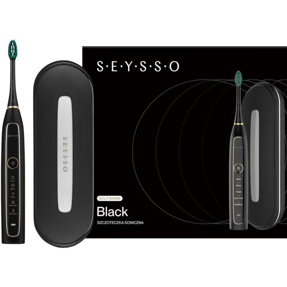Seysso Gold Black – najlepsze szczoteczki elektryczne