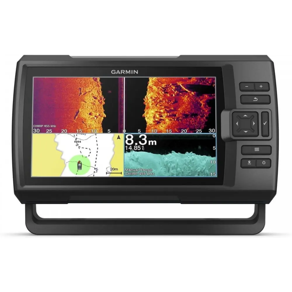Garmin Striker Vivid 9sv z przetwornikiem GT52HW-TM – najlepsze echosondy wędkarskie