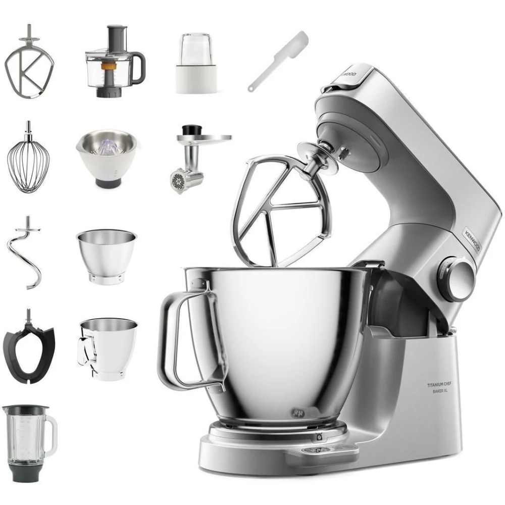 Kenwood Titanium Chef Baker XL KVL85.704SI – najlepsze roboty kuchenne
