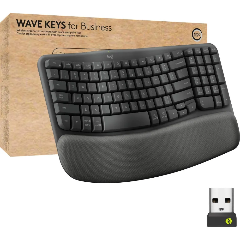 Logitech Wave Keys – najlepsze klawiatury bezprzewodowe