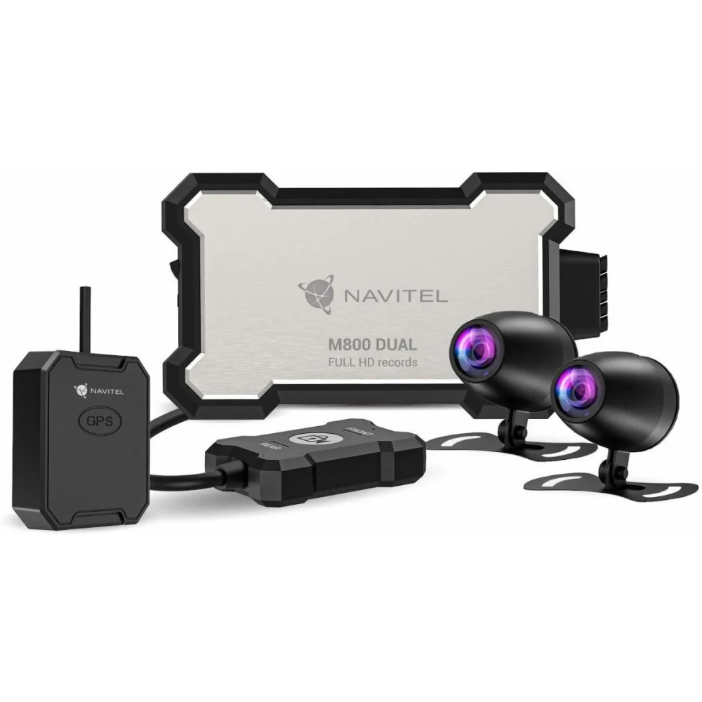 Navitel M800 Dual – najlepsze wideorejestratory motocyklowe