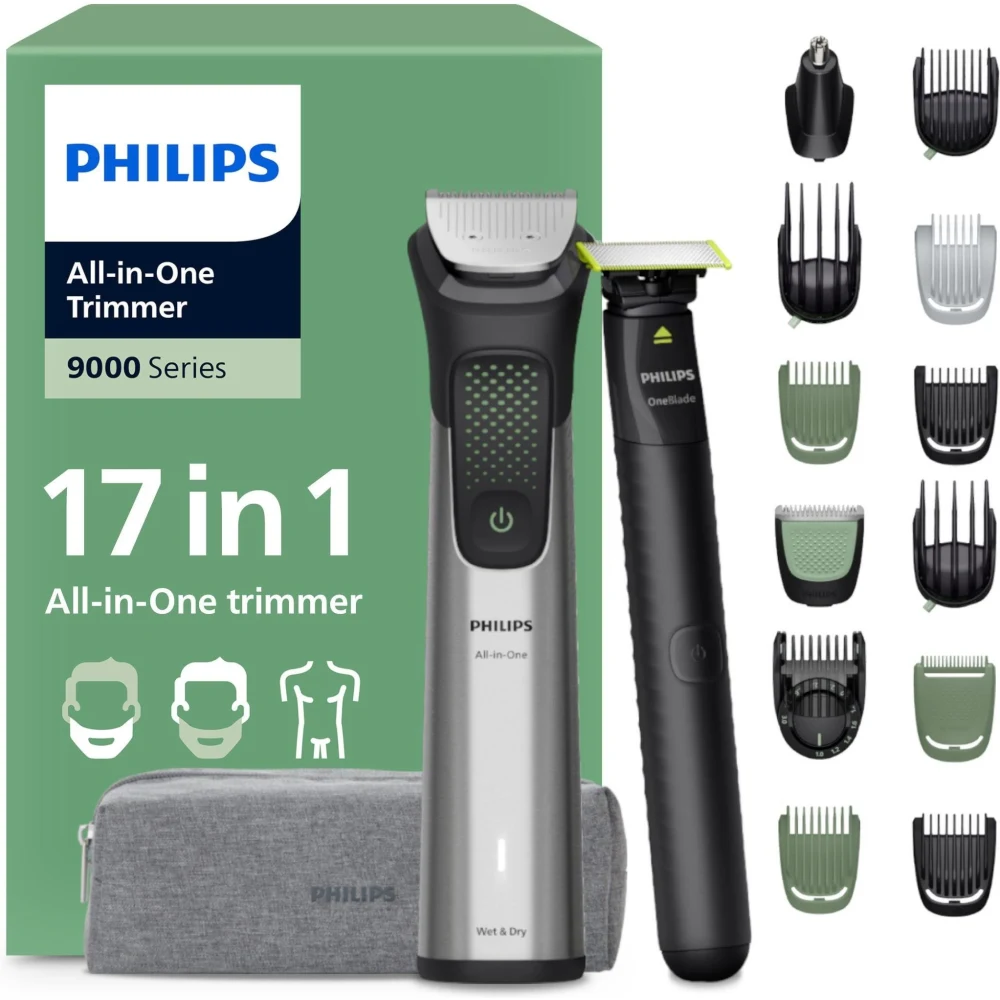 PHILIPS All-in-One seria 9000 MG9535/15 – najlepsze trymery