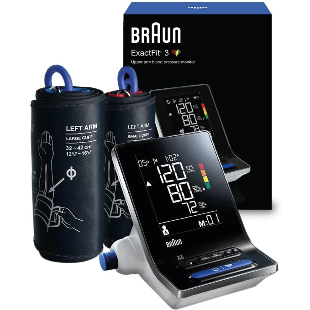 Braun ExactFit 3 BUA6150 – najlepsze ciśnieniomierze naramienne