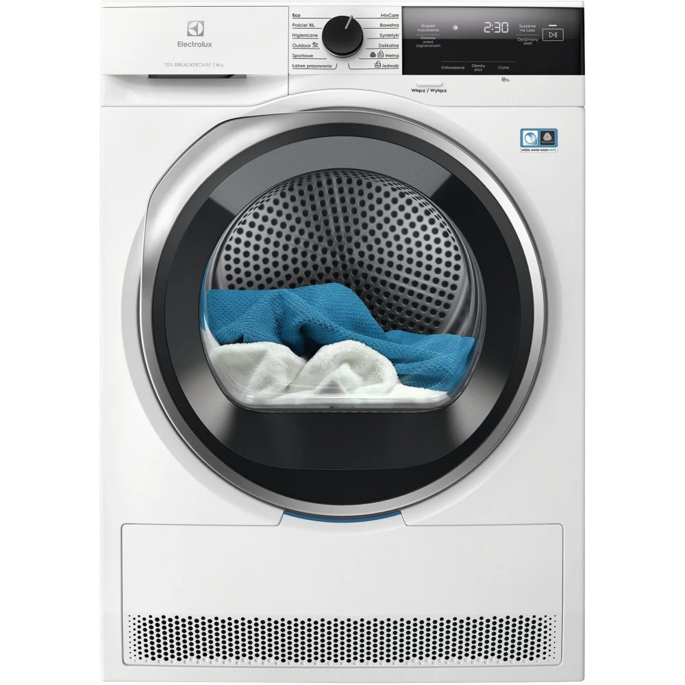 Electrolux DelicateCare 700 MEWD3E8E7P – najlepsze suszarki do ubrań wolnostojące
