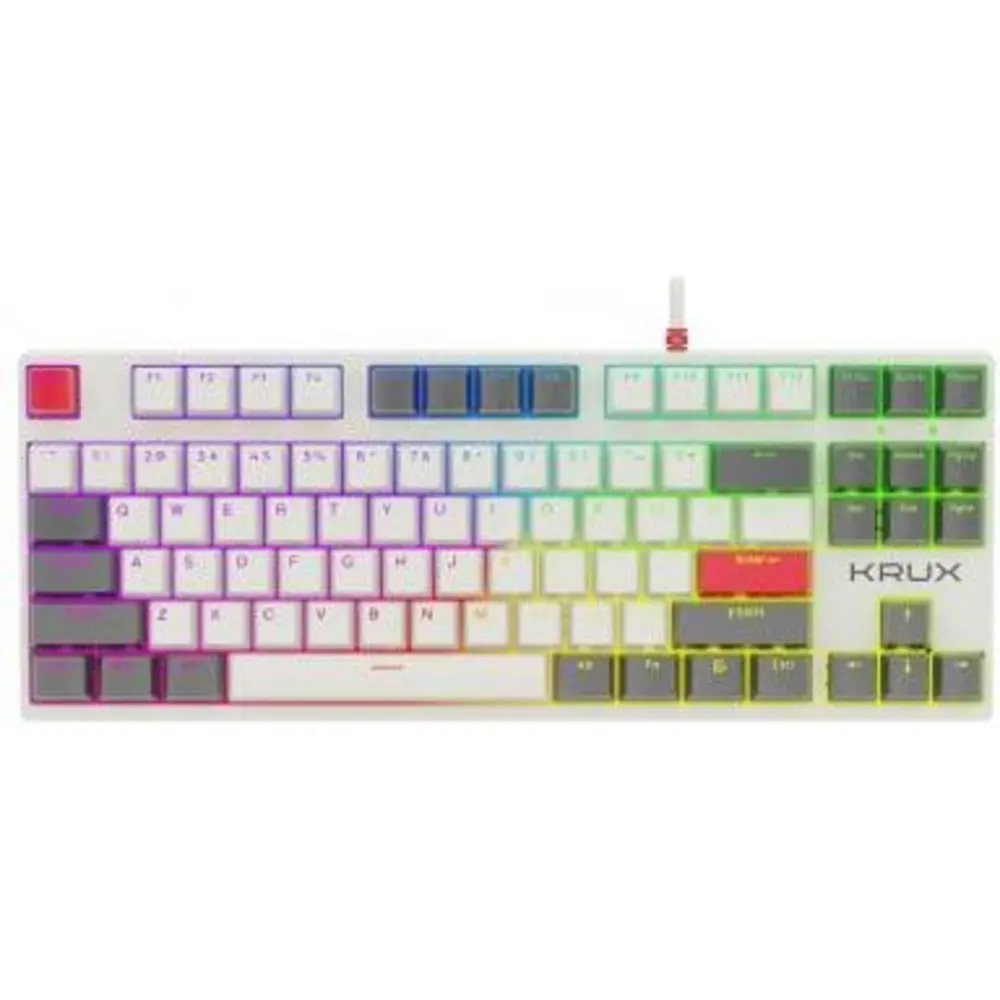 KRUX Atax Pro RGB Creator Retro Gateron Yellow Pro – najlepsze klawiatury mechaniczne do 300 zł