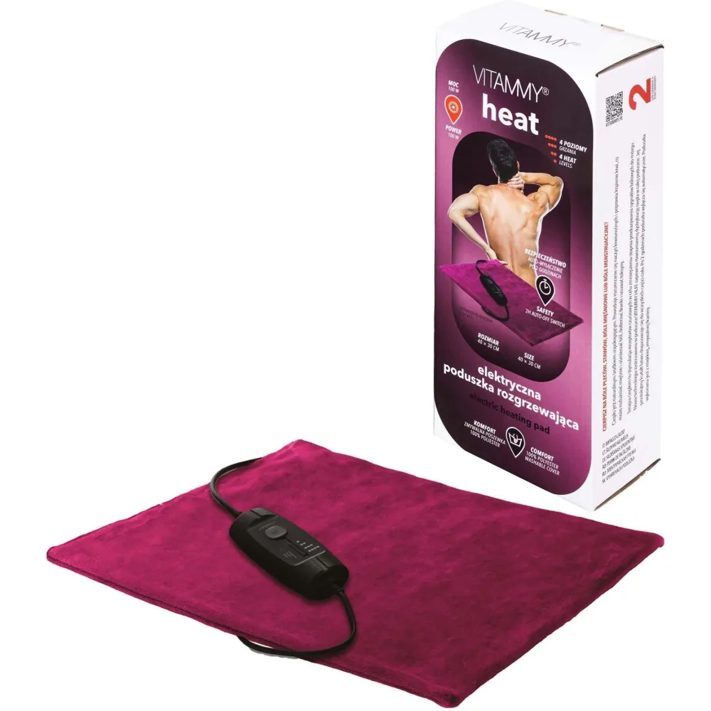 Vitammy Heat Ruby Red – najlepsze poduszki elektryczne