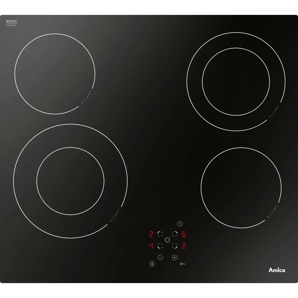 Amica PC6420ZT – najlepsze płyty ceramiczne do zabudowy