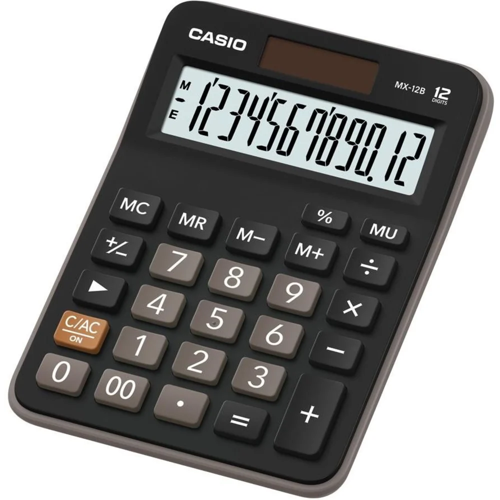 Casio MX-12B – najlepsze kalkulatory biurowe