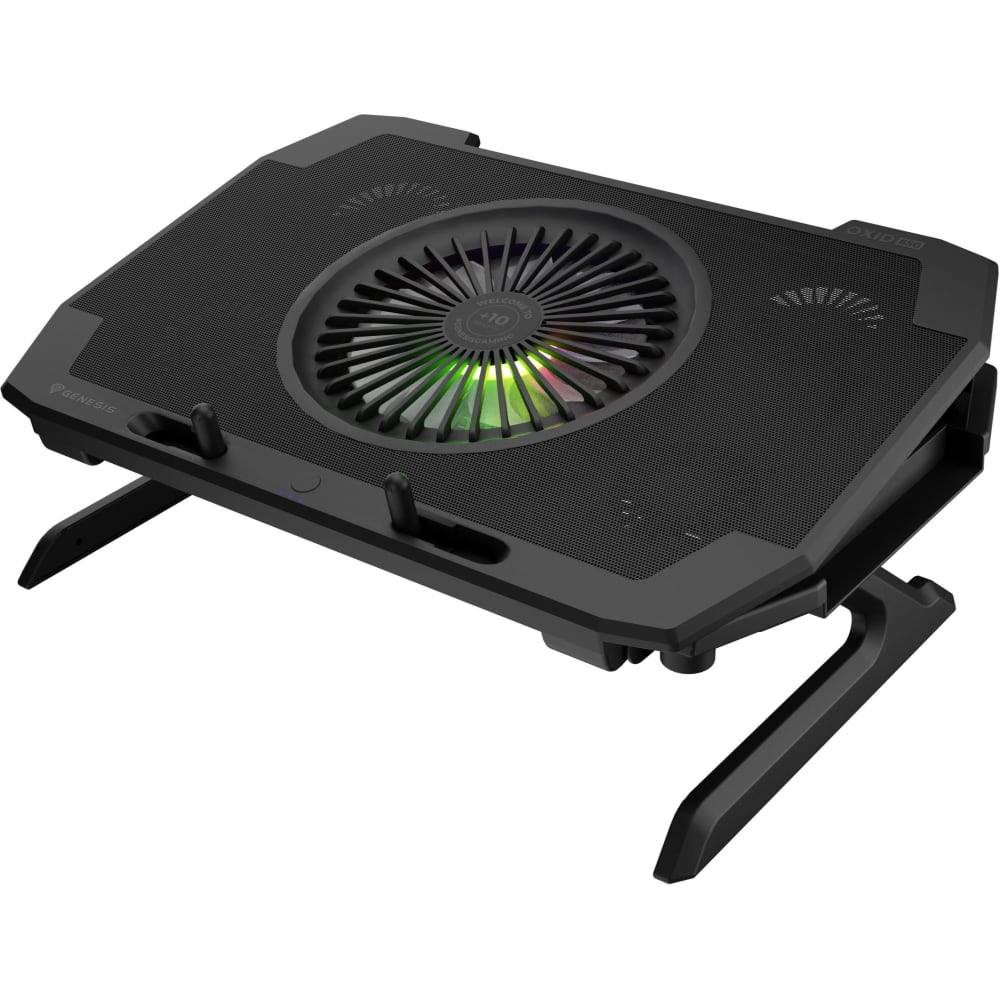 GENESIS Oxid 850 RGB – najlepsze podstawki chłodzące pod laptopa
