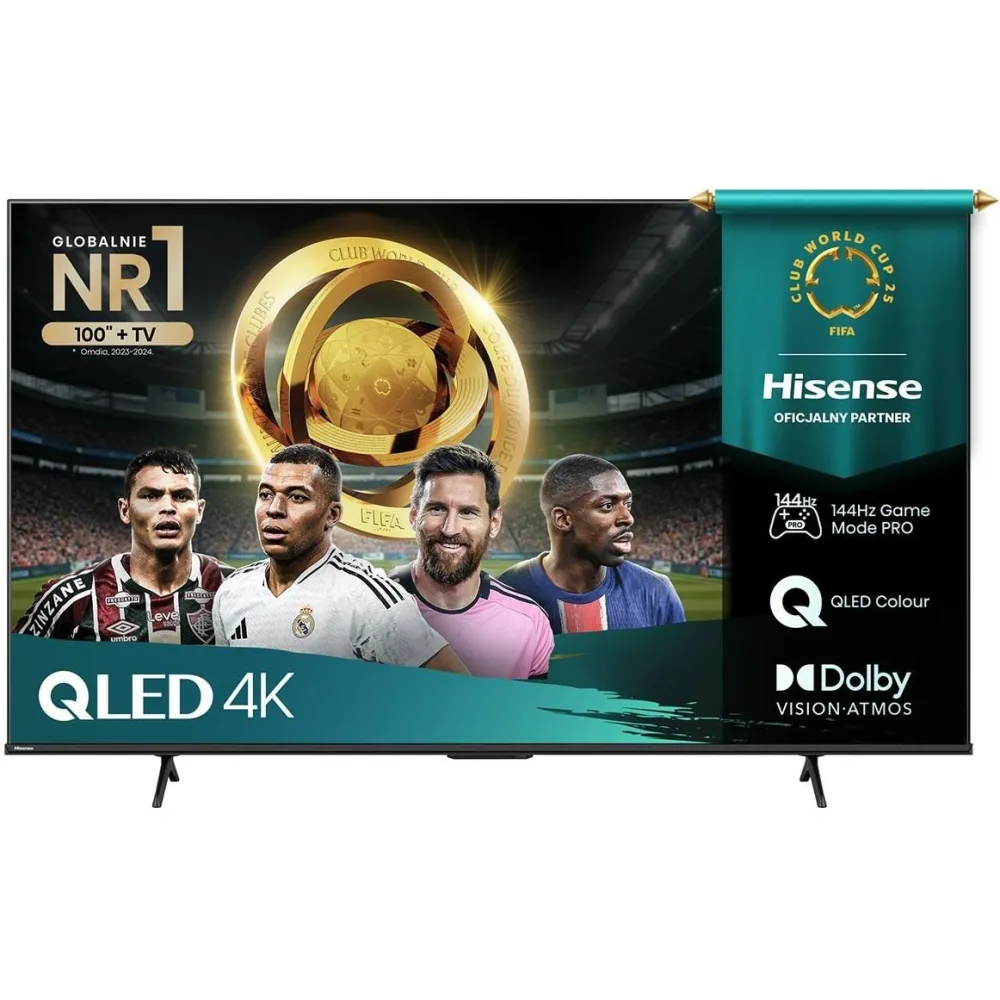 Hisense 75E7Q Pro – najlepsze telewizory QLED 75 cali