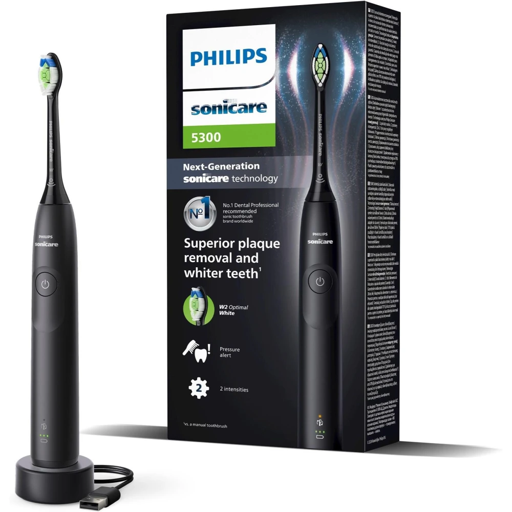 Philips Sonicare 5300 HX7101/01 – najlepsze szczoteczki soniczne do zębów