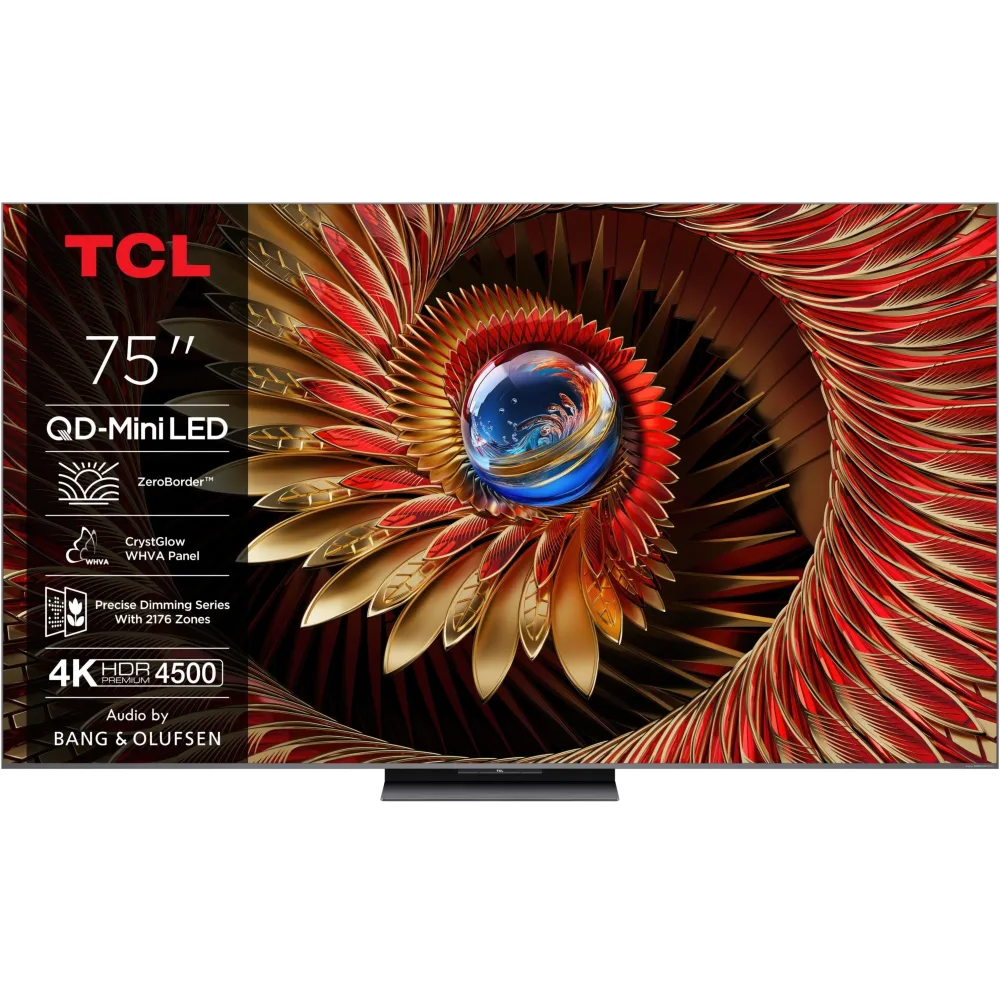 TCL 75C8K – najlepsze telewizory QLED 75 cali